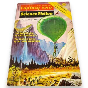 Magazine of Fantasy & Science Fiction F&SF Jan 1974 Isaac Asimov Eclipse Story
